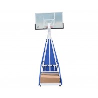 Баскетбольная мобильная стойка DFC STAND72G PRO 180x105см стекло 12мм